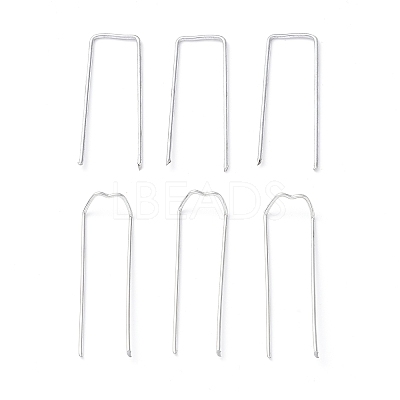 200Pcs 2 Style Galvanized Iron M-Shape pins TOOL-GA0001-54-1