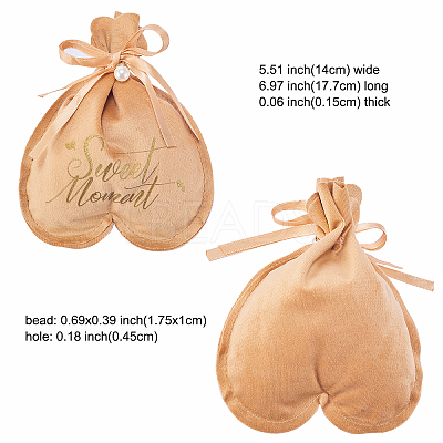 Velvet Jewelry Drawstring Gift Bags ABAG-CJC0003-02B-1