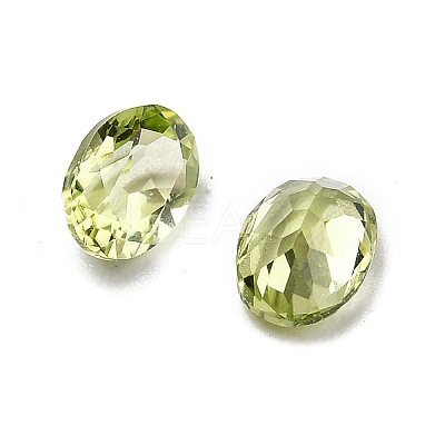 Faceted Natural Peridot Cabochons G-I295-05C-16B-06-1