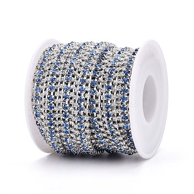 Iron Rhinestone Cup Chains CH-T006-04S-05-1