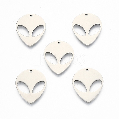 201 Stainless Steel Pendants Ion Plating(IP) X-STAS-N098-117P-1