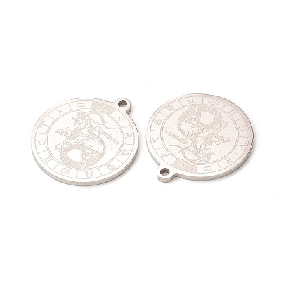 Non-Tarnish 304 Stainless Steel Pendants STAS-A074-03G-P-1