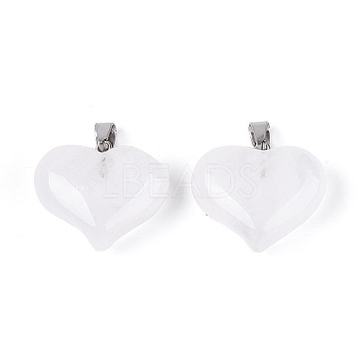 Natural Quartz Crystal Pendants G-N361-01P-05-1