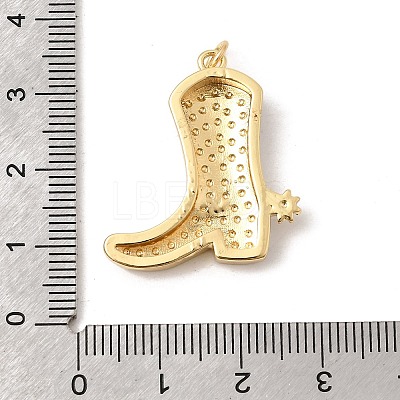 Brass Enamel Pendants KK-H267-113G-02-1