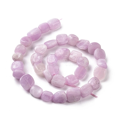 Natural Kunzite Beads Strands G-A208-01A-1