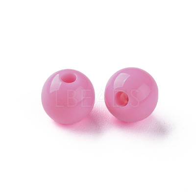 Opaque Acrylic Beads MACR-S370-C8mm-A02-1