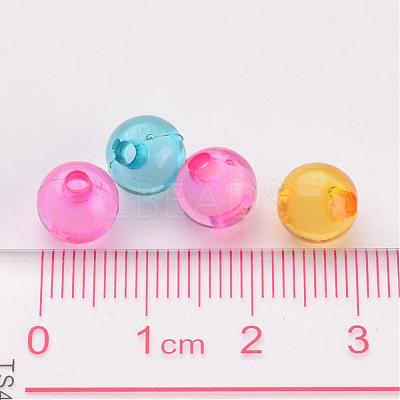 Transparent Acrylic Beads TACR-S092-8mm-M-1