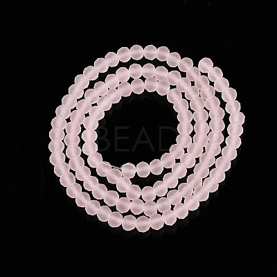 Transparent Glass Beads Strands EGLA-A044-T3mm-MD22-1