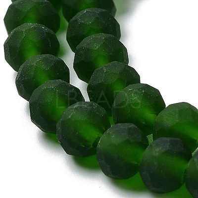 Transparent Glass Beads Strands EGLA-A034-T6mm-MD24-1