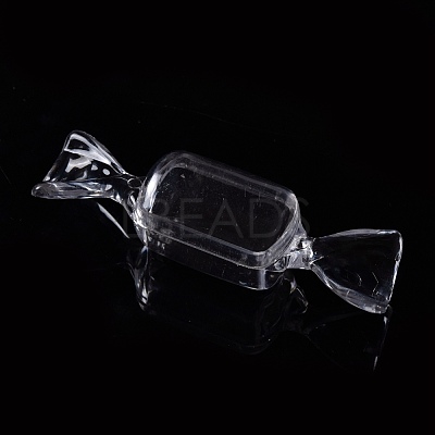 Transparent Plastic Bead Storage Containers CON-K007-03-1