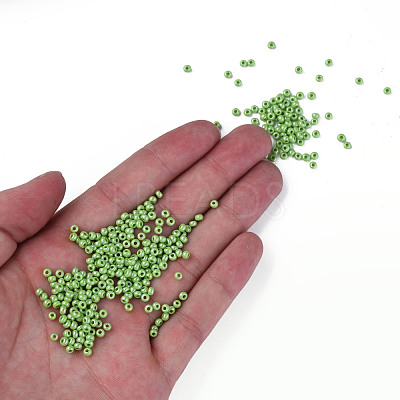 8/0 Czech Opaque Glass Seed Beads SEED-N004-003A-04-1