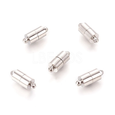 Brass Magnetic Clasps with Loops X-MC027-NF-1