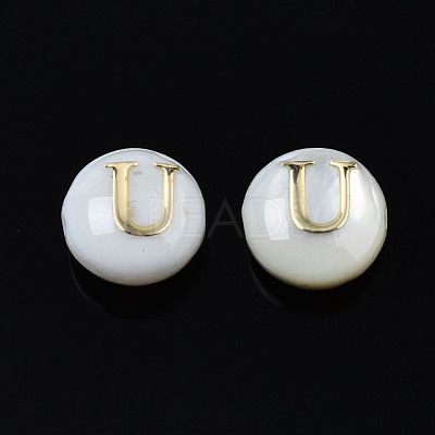 Natural Freshwater Shell Beads SHEL-S278-036U-1