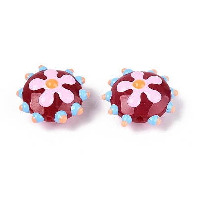 Handmade Lampwork Beads LAMP-T023-25D-1