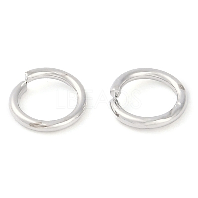 Brass Open Jump Rings KK-N254-45B-P-1