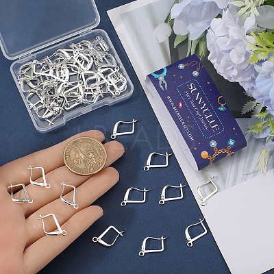 60Pcs Brass Donut Bails KK-SC0004-58S-1