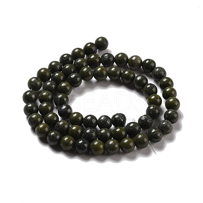 Natural Epidote Beads Strands G-D465-01A-1