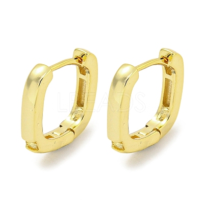 Brass Hoop Earrings EJEW-L211-010Q-G-1