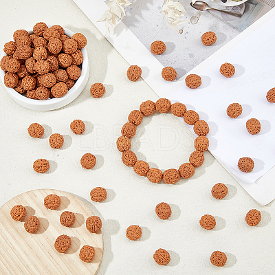 100Pcs Rudraksha Mala Beads FIND-DC0008-44B-1