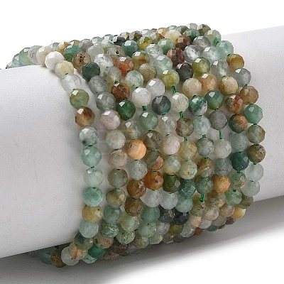 Natural African Jade Beads Strands G-L651-C04-4mm-1