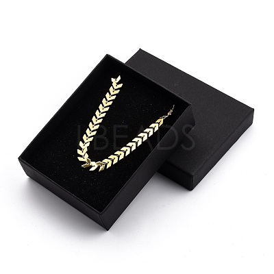 Brass Cobs Chain Bracelets BJEW-JB05409-01-1