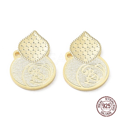 925 Sterling Silver Pendants STER-C003-11G-1
