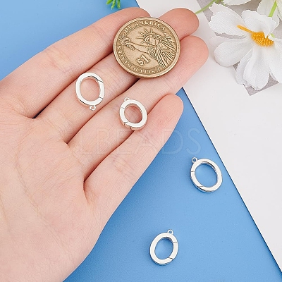 925 Sterling Silver Spring Gate Ringsed FIND-PH0021-77B-1