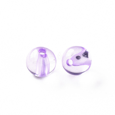 Transparent Acrylic Beads MACR-S370-A10mm-746-1