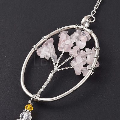 Teardrop Acrylic Beads Big Pendant Decorations LS-HJEW-D029-01P-C-1