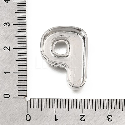 Brass Slide Charms KK-Z163-01P-P-1