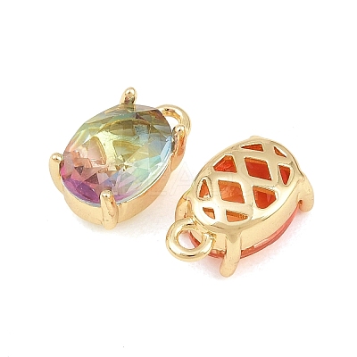Gradient Color Brass Glass Pendants GL-CBABDD8-06G-1