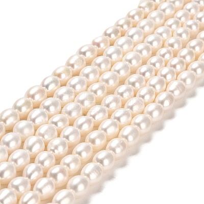 Natural Cultured Freshwater Pearl Beads Strands PEAR-E016-197-1