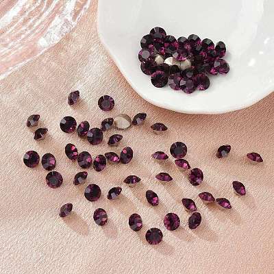 Preciosa&reg MAXIMA Crystal Round Stones Y-PRC-RBSS8-20050-1