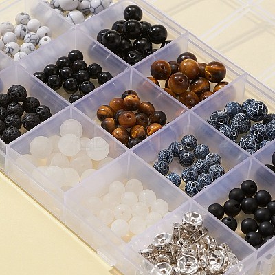 DIY Gemstone Bracelet Making Kit DIY-FS0003-40-1