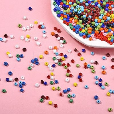 180g 12 Colors Glass Seed Beads SEED-SZ0001-010-1