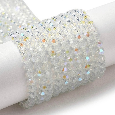 Imitation Jade Glass Beads Strands EGLA-A035-J4mm-L06-1
