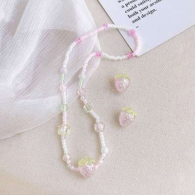 Opaque Acrylic Bead OACR-H038-02-1