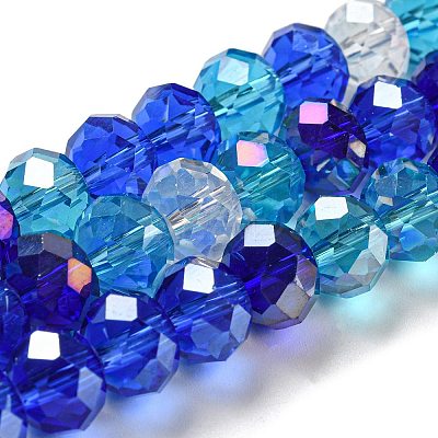Glass Beads Strands EGLA-A034-M10mm-25-1