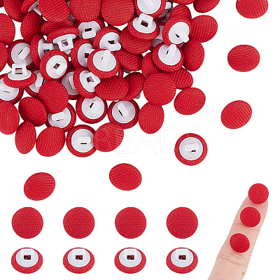 100Pcs Platic Sewing Buttons DIY-NB0013-44A-1