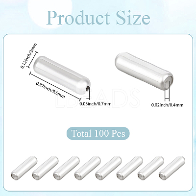 100Pcs Brass Stick Pin End Caps FIND-SC0021-13S-1