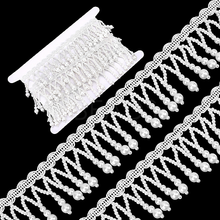 2Yards Plastic and Polyester Beaded Trim OCOR-ME0001-63-1