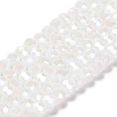 Electroplate Glass Beads Strands EGLA-A035-J6mm-A05-1