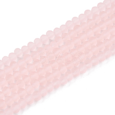 Transparent Glass Beads Strands EGLA-A044-T2mm-MD22-1