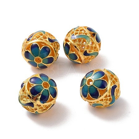 Hollow Alloy Beads ENAM-L039-22MG-03-1