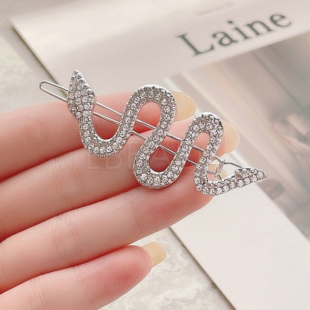 Snake Alloy Hair Bobbin Pins PW-WGE797C-02-1