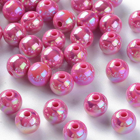 Opaque Acrylic Beads MACR-S370-D10mm-A13-1