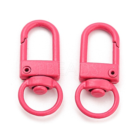 Zinc Alloy Baking Paint Swivel Snap Hooks Clasps PALLOY-H194-A03-1