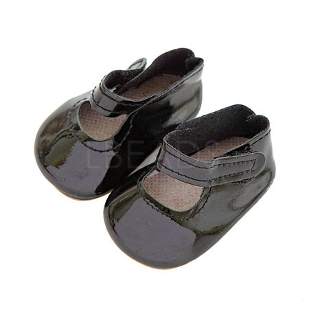 Imitation Leather Doll Shoes DOLL-PW0001-262B-1