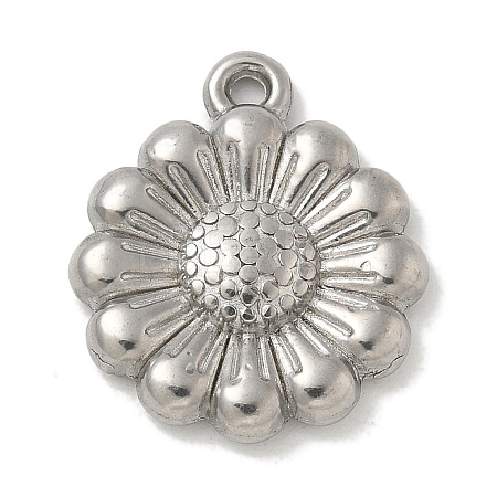 Anti-Tarnish 304 Stainless Steel Pendants STAS-Q334-25P-1