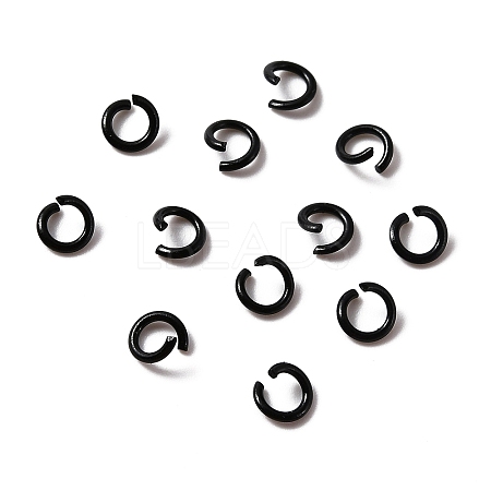 Zinc Alloy Open Jump Rings X-FIND-WH0014-79G-1